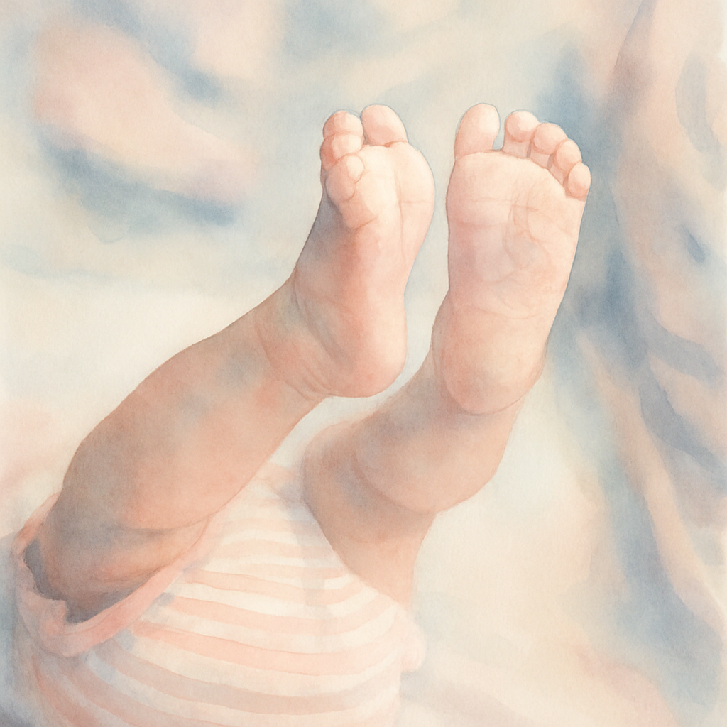 Viiva fine art baby portrait